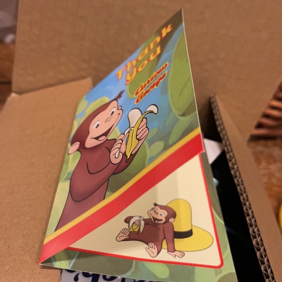 ✨3/$25✨ CURIOUS GEORGE thank you cards - Picture 2 of 11